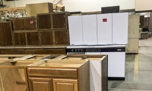 cabinets in the ReStore